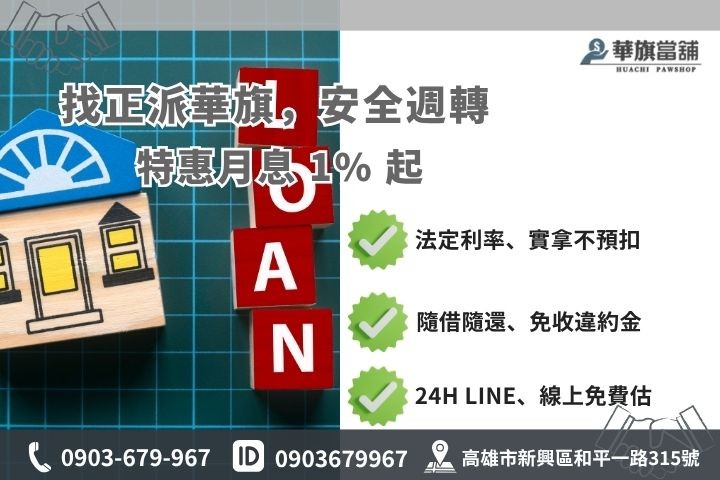 合法當舖利息試算
