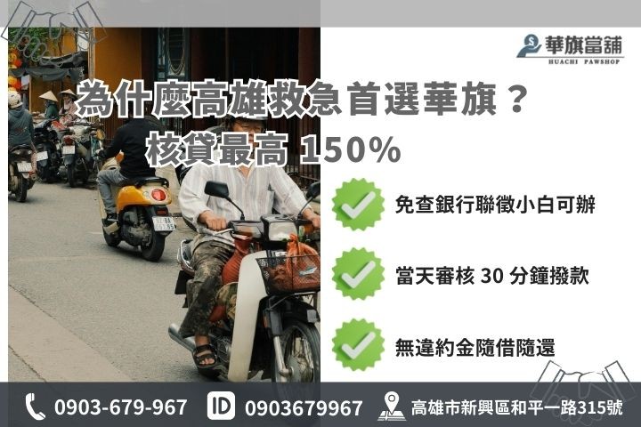 高雄合法機車借款與銀行貸款管道深度評比圖解